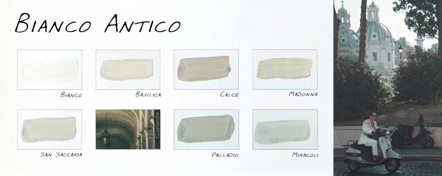 Carte Colori kleuren collectie Bianco Antico
