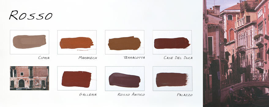 Carte Colori kleuren collectie Rosso