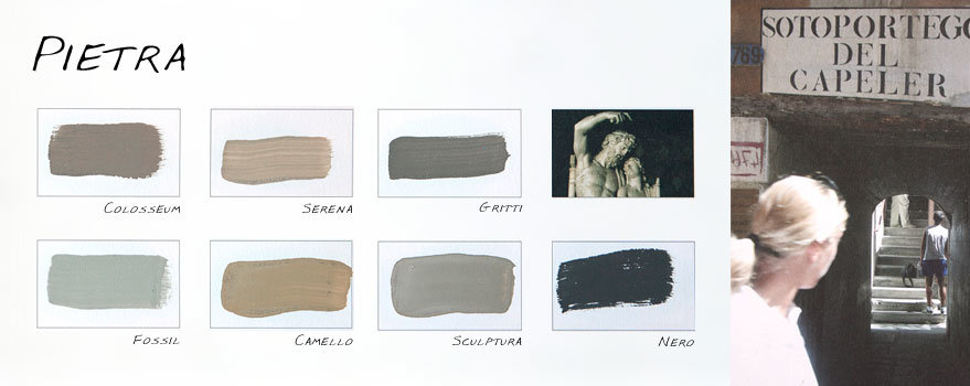 Carte Colori kleuren collectie Pietra