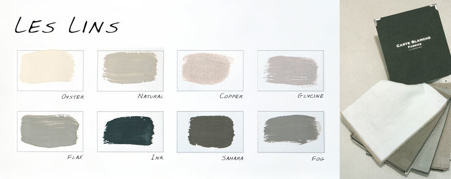 Carte Colori kleuren collectie Les Lins