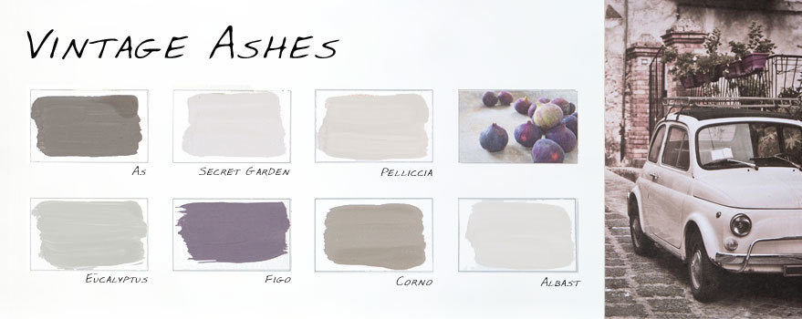 Carte Colori kleuren collectie Vintage Ashes