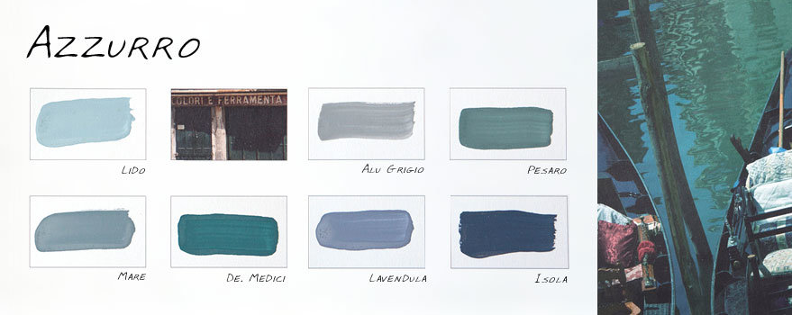 Carte Colori kleuren collectie Azzurro