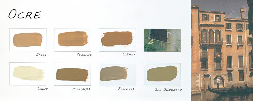 Carte Colori kleuren collectie Ocre